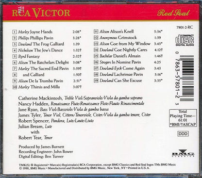 The Julian Bream Consort - Fantasies, Ayers And Dances (CD)