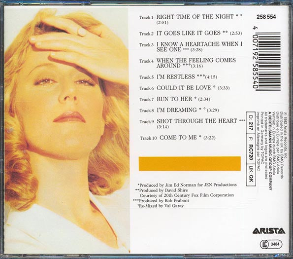 Jennifer Warnes - Best Of Jennifer Warnes (CD)