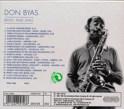 Don Byas - Riffin' And Jivin' (CD)