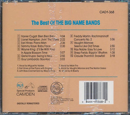 Sammy Kaye, Guy Lombardo, Vaughm Monroe, Lionel Hampton, Etc. - The Best Of The Big Name Bands (CD)