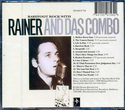 Rainer & Das Combo - Barefoot Rock With Rainer & Das Combo (CD)