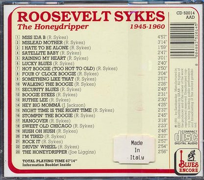 Roosevelt Sykes - The Honeydripper (23 tracks) (CD)