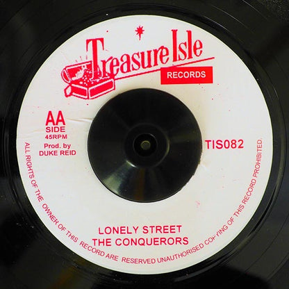 The Conquerors - I Fell In Love  /  The Conquerors - Lonely Street (7")