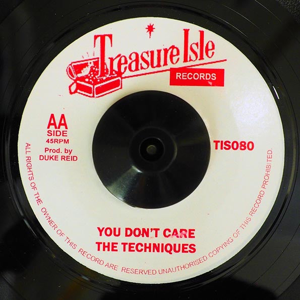 The Techniques - My Girl  /  The Techniques - You Don't Care (7")