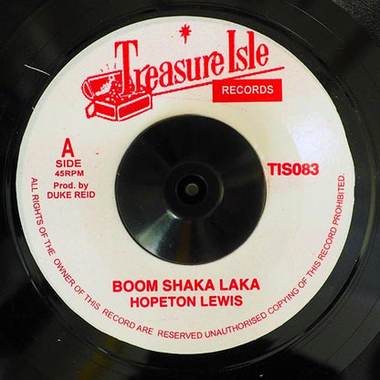 Hopeton Lewis - Boom Shaka Laka  /  Hopeton Lewis - Testify (7")