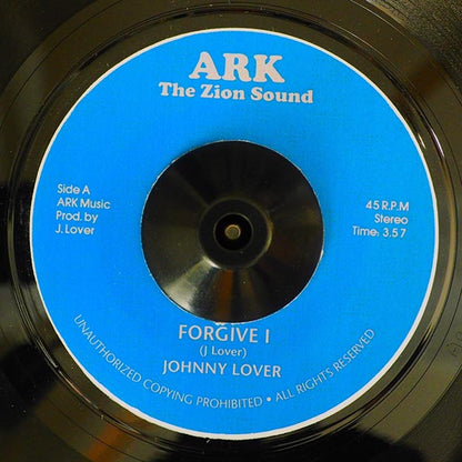 Johnny Lover - Forgive I  /  Ark Riders - Forgiven (7")
