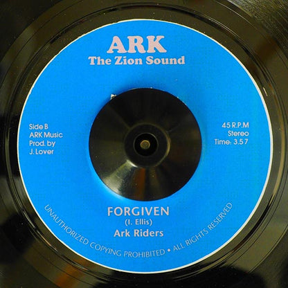 Johnny Lover - Forgive I  /  Ark Riders - Forgiven (7")