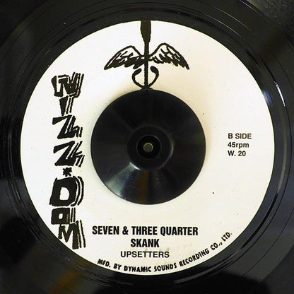 Charlie Ace, Lee Perry - Cow Thief Skank  /  The Upsetters - Seven And Three Quarter Skank (7")