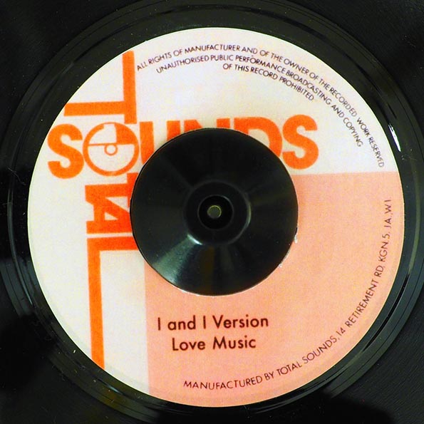 Mickey Simpson - I And I Can't Turn Back Now  /  Love Music - I And I Version (7")