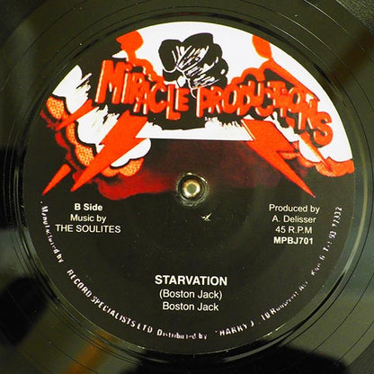 Boston Jack - Great God Over In Zion  /  Boston Jack - Starvation (7")