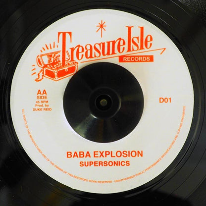 Tyrone Taylor - This World Was Mine  /  Supersonics - Baba Explosion (7")