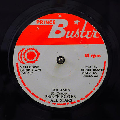 Prince Buster All Stars - Idi Amin  /  Prince Buster All Stars - Version (7")