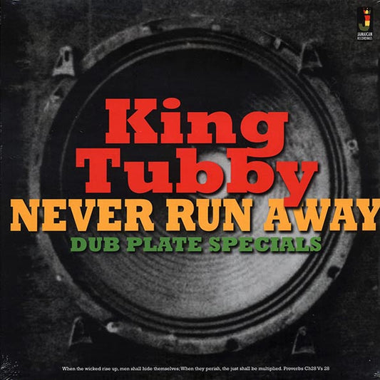 King Tubby - Never Run Away: Dub Plate Specials (LP) - PureSound Records