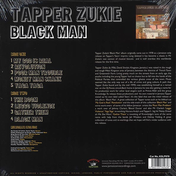 Tappa Zukie - Black Man (LP)