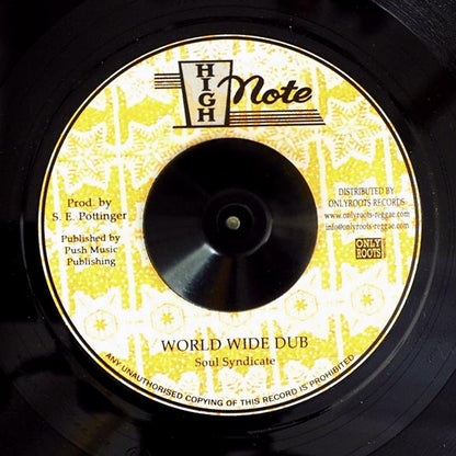 Karen Mark - World Wide Love  /  Soul Syndicate - World Wide Dub (7")