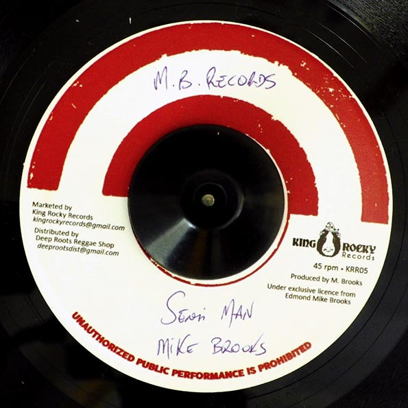 Mike Brooks - Sensi Man  /  Version (7")