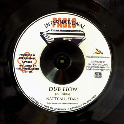 Charlo - Locks Lion  /  Natty All Stars - Dub Lion (7")