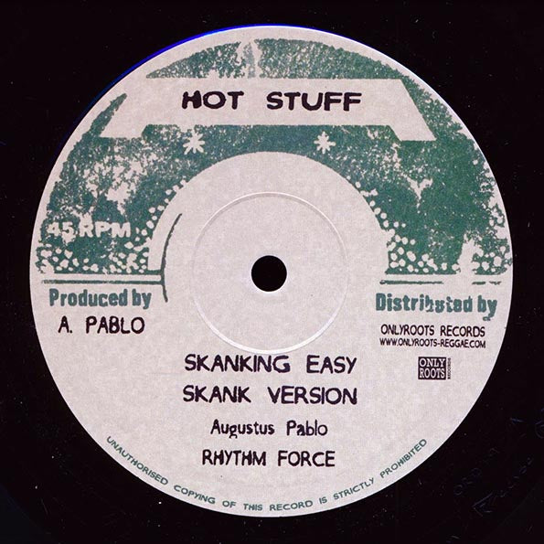 Augustus Pablo - Skanking Easy; Augustus Pablo - Skank Version  /  Dillinger - Down Town Rock; Augustus Pablo - Havendale Rock (10")