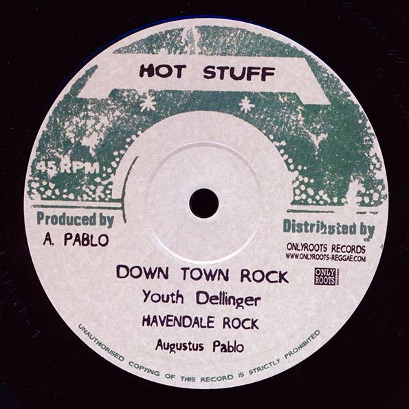 Augustus Pablo - Skanking Easy; Augustus Pablo - Skank Version  /  Dillinger - Down Town Rock; Augustus Pablo - Havendale Rock (10")
