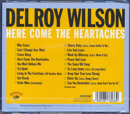 Delroy Wilson - Here Comes The Heartaches (CD)
