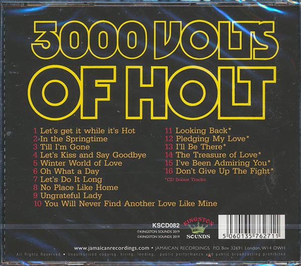 John Holt - 3000 Volts Of Holt (CD)
