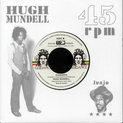 Hugh Mundell - Jacqueline  /  Scientist & Roots Radics - Version (7")