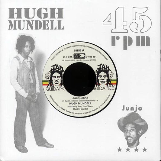 Hugh Mundell - Jacqueline  /  Scientist & Roots Radics - Version (7")