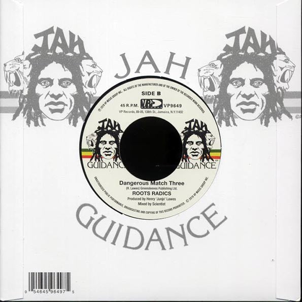 Hugh Mundell - Jacqueline  /  Scientist & Roots Radics - Version (7")