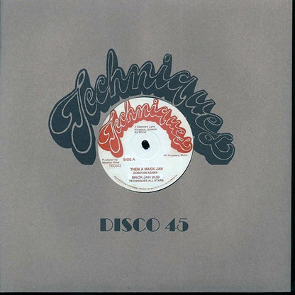 Donavan Adams - Them A Mack Jah; Techniques All Stars - Mack Jah Dub  /  Marvin Brooks - Cheer Up Blackman; Techniques All Stars - Cheer Up Dub (12")