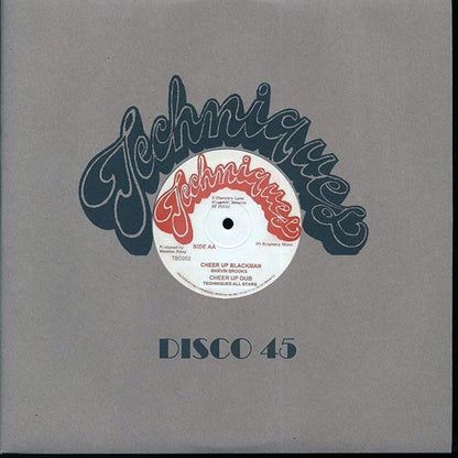 Donavan Adams - Them A Mack Jah; Techniques All Stars - Mack Jah Dub  /  Marvin Brooks - Cheer Up Blackman; Techniques All Stars - Cheer Up Dub (12")