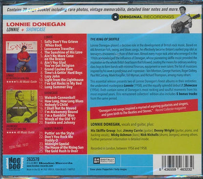 Lonnie Donegan - Lonnie + Showcase (2 albums on 1 CD) (25 tracks) (incl. 20-page booklet) (24-bit mastering) (CD)