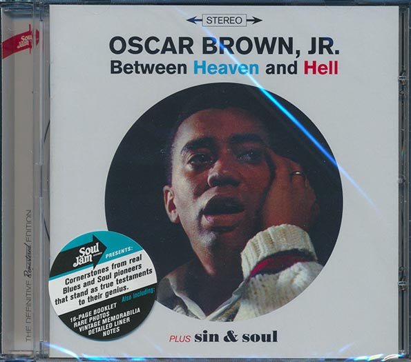 Oscar Brown, Jr. - Between Heaven & Hell + Sin & Soul (2 albums on 1 CD) (27 tracks) (incl. 16-page booklet) (24-bit mastering) (CD)