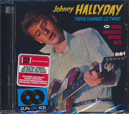Johnny Hallyday - Viens Danser Le Twist + Sings America's Rockin' Hits (2 albums on 1 CD) (29 tracks) (incl. 16-page booklet) (remastered) (CD)