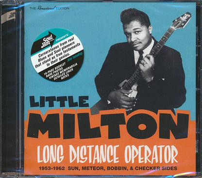 Little Milton - Long Distance Operator: 1953-1962 Sun, Meteor, Bobbin & Checker Sides (30 tracks) (incl. 16-page booklet) (24-bit mastering) (CD)