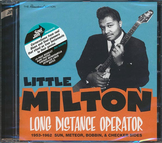 Little Milton - Long Distance Operator: 1953-1962 Sun, Meteor, Bobbin & Checker Sides (30 tracks) (incl. 16-page booklet) (24-bit mastering) (CD)