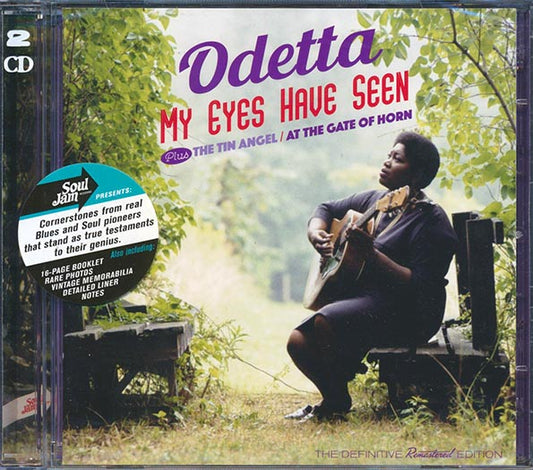 Odetta - My Eyes Have Seen + The Tin Angel + At The Gate Of Horn (3 albums on 2 CDs) (51 tracks) (2xCD) (incl. 20-page booklet) (remastered) (CD)