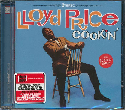 Lloyd Price - Cookin' (27 tracks) (+15 bonus tracks) (incl. 16-page booklet) (24-bit mastering) (CD)