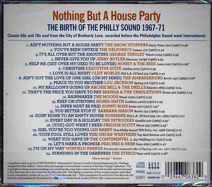 Jerry Butler, The Show Stoppers, The Delfonics, Etc. - Nothing But A House Party: The Birth Of The Philly Sound 1967-71 (24 tracks) (incl. large booklet) (CD)