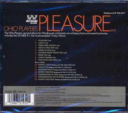Ohio Players - Pleasure (+ 8 bonus tracks) (CD)
