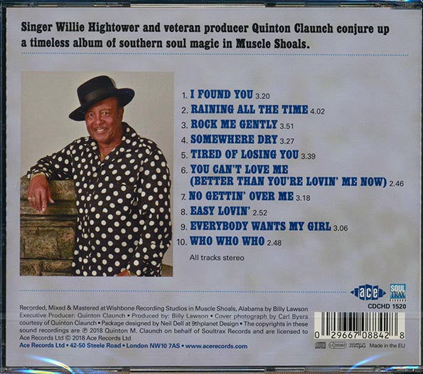 Willie Hightower - Out Of The Blue (CD)