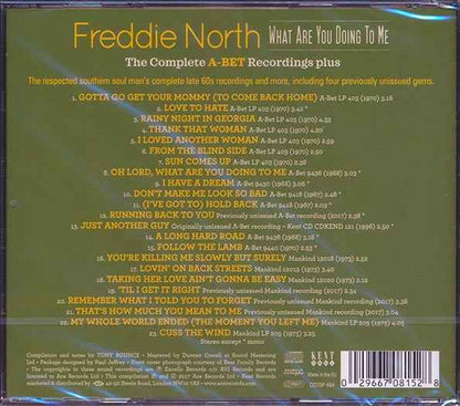 Freddie North - What Are You Doing To Me: The Complete A-Bet Recordings Plus (23 tracks) (incl. large booklet) (CD)