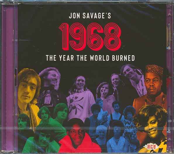 Jethro Tull, Spirit, The Kinks, Spooky Tooth, Etc. - Jon Savage's 1968: The Year The World Burned (48 tracks) (2xCD) (incl. large booklet) (CD)