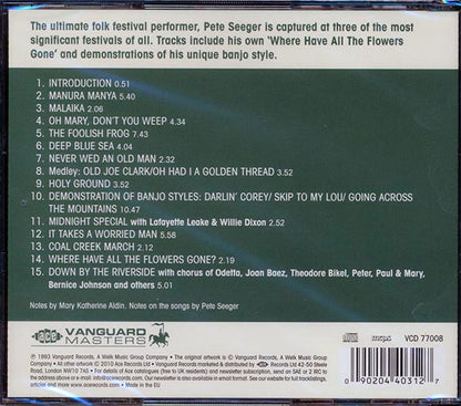 Pete Seeger - Live At Newport: Newport Folk Festival Classics (CD)