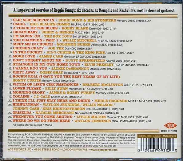 Bobby Bland, King Curtis, Dusty Springfield, Etc. - Reggie Young: Session Guitar Star (24 tracks) (incl. large booklet) (CD)