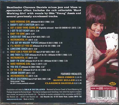 The Clarence Daniels Orchestra - Hard Workin': West Coast Big Band R&B Grooves And Jazz Jump (20 tracks) (incl. large booklet) (CD)
