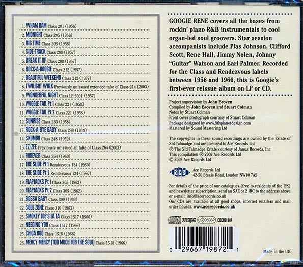 Googie Rene Combo - Wham Bam! The Best Of The Googie Rene Combo (26 tracks) (incl. large booklet) (CD)