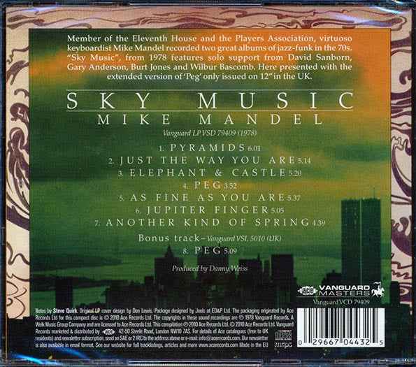 Mike Mandel - Sky Music (+ 2 bonus tracks) (CD)