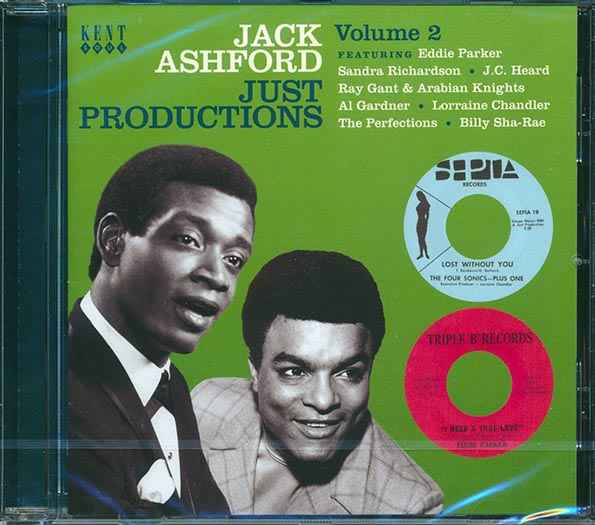 Eddie Parker, JC Heard, Al Gardner, Etc. - Jack Ashford Just Productions Volume 2 (24 tracks) (incl. large booklet) (CD)