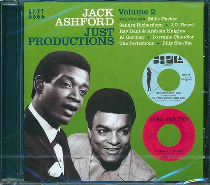 Eddie Parker, JC Heard, Al Gardner, Etc. - Jack Ashford Just Productions Volume 2 (24 tracks) (incl. large booklet) (CD)