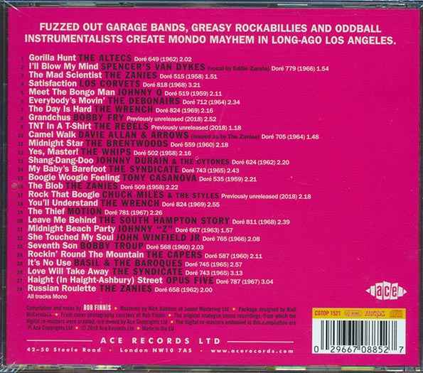 Bobby Fry, The Capers, The Altecs, The Wrench, Etc. - Make Mine Mondo! Fuzzed Out Garage Bands, Manic Instrumentals, Wayward Rockabillies From The Eccentric Dove Label (28 tracks) (incl. large booklet) (CD)